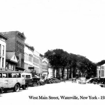 West Main St. Waterville 1937