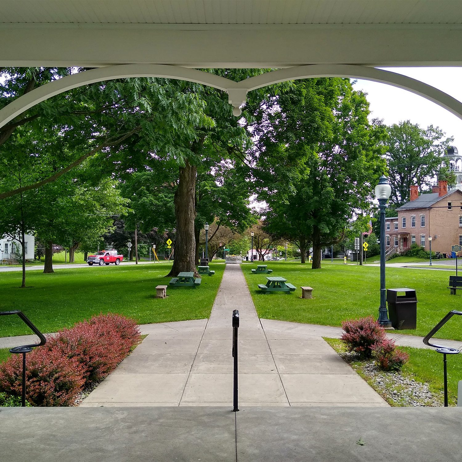 Village-Green-Bandstand View